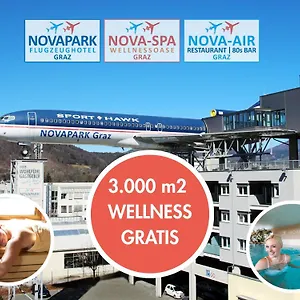 Szálloda Novapark Flugzeughotel, Graz